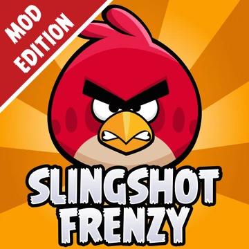angry birds modded slingshot frenzy